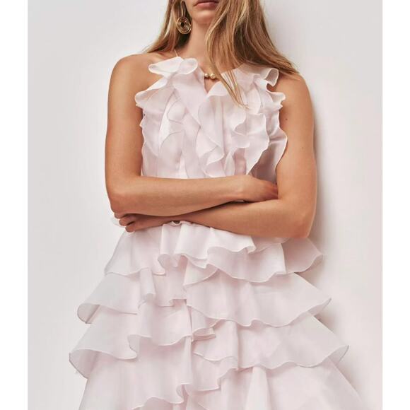 Aje Cleo Maxi Dress US 2 - Picture 4 of 9